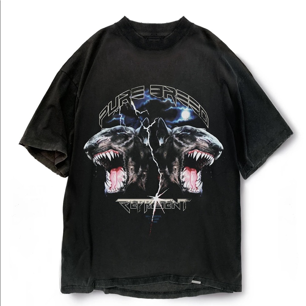 Represent  (PURE BREED T-Shirt) Vintage Black